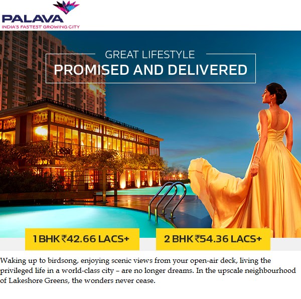 Experience Privileged Lifestyle in Lodha Palava Lakeshore Greens Update